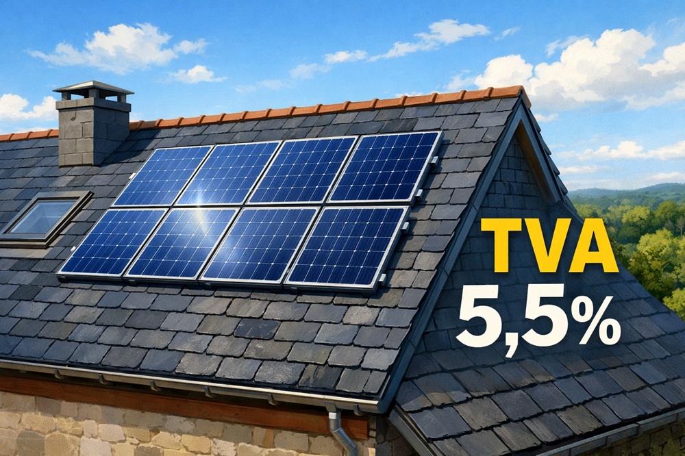 TVA 5.5 - photovoltaique - Bretagne Energie Solaire